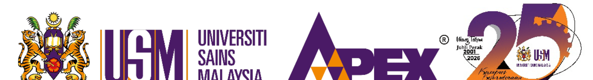 Temporary letterhead crop showing USM, APEX, and USM 25 logos